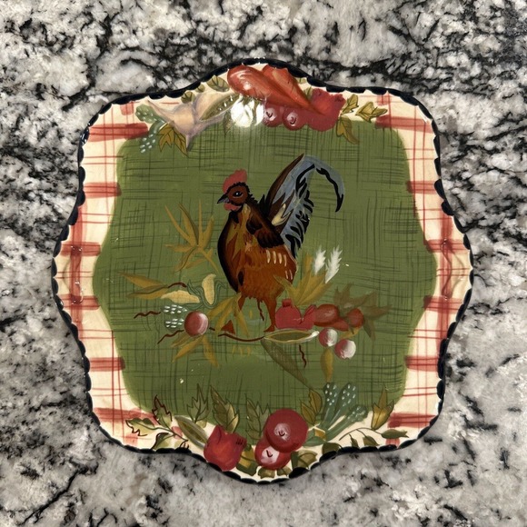 Other - Tracy Porter The Stonehouse Farm Collection 8” Rooster Trivet